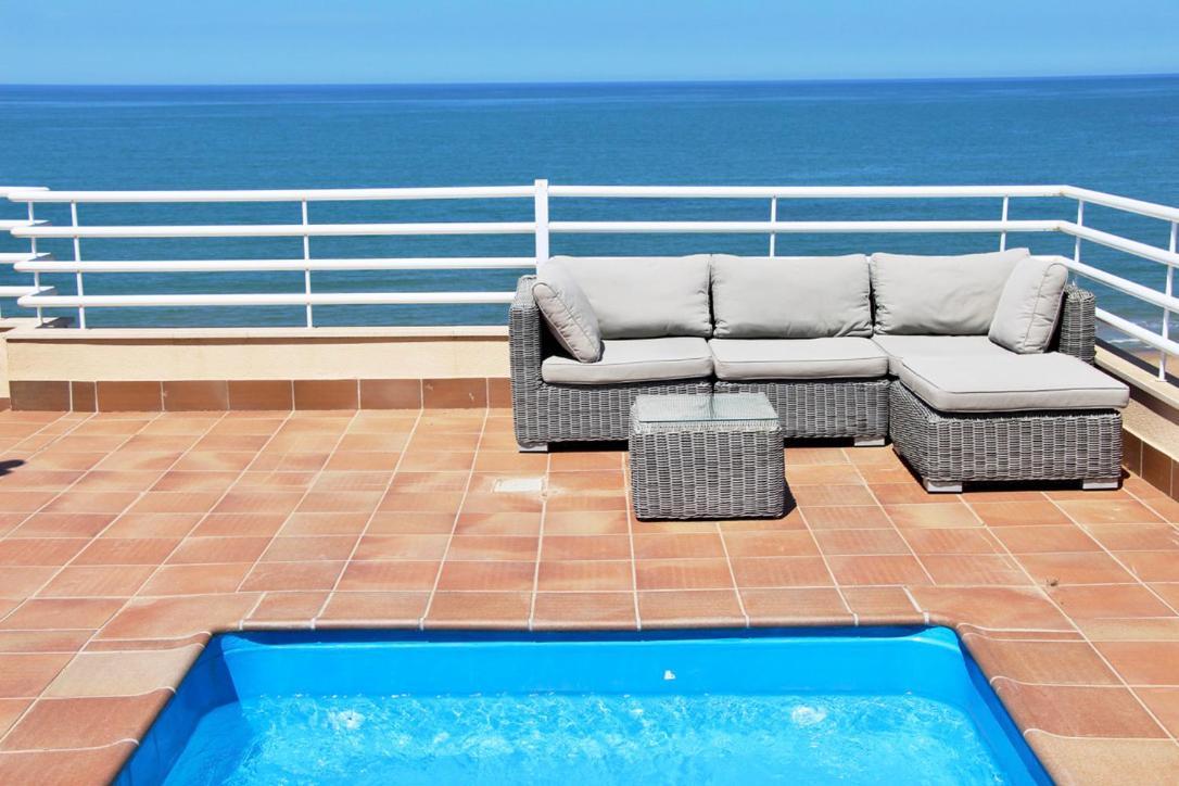 Atico Frontal Al Mar Con Piscina Privada By Homeprive Denia Exterior foto