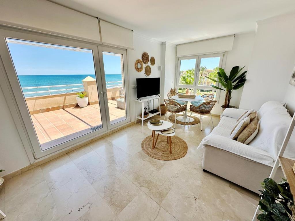 Atico Frontal Al Mar Con Piscina Privada By Homeprive Denia Exterior foto