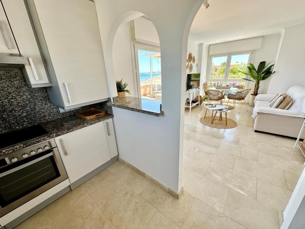 Atico Frontal Al Mar Con Piscina Privada By Homeprive Denia Exterior foto